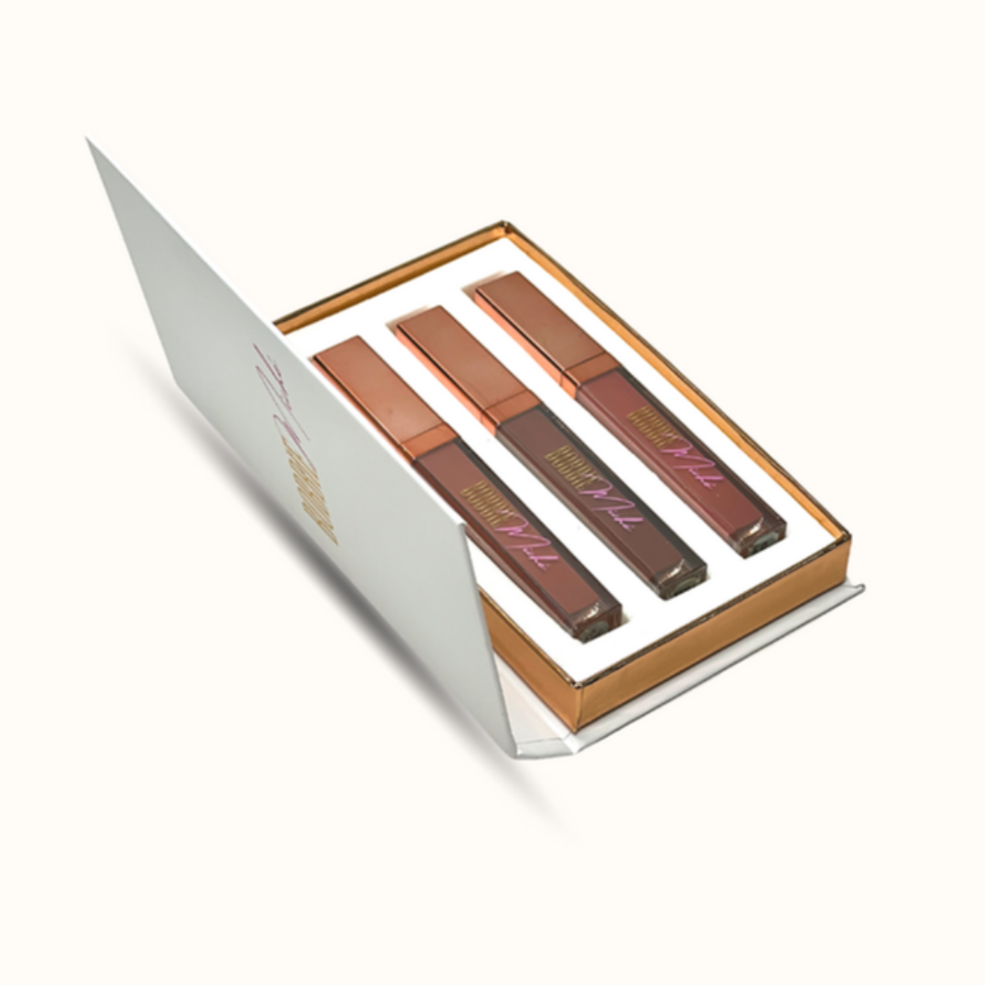 Lip Gloss Trio Set
